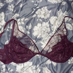 Sexy Maroon Bra